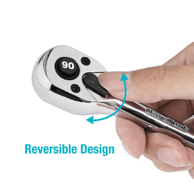 DURATECH forward/reverse switch facilitates flexible operation during tasks.