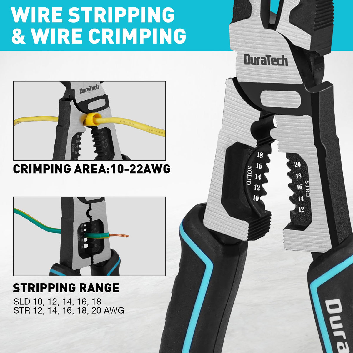 DURATECH labor-saving design delivering smoother cuts with less effort.