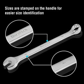 DURATECH 27mm wrench with 15-degree offset clearance improves grip.
