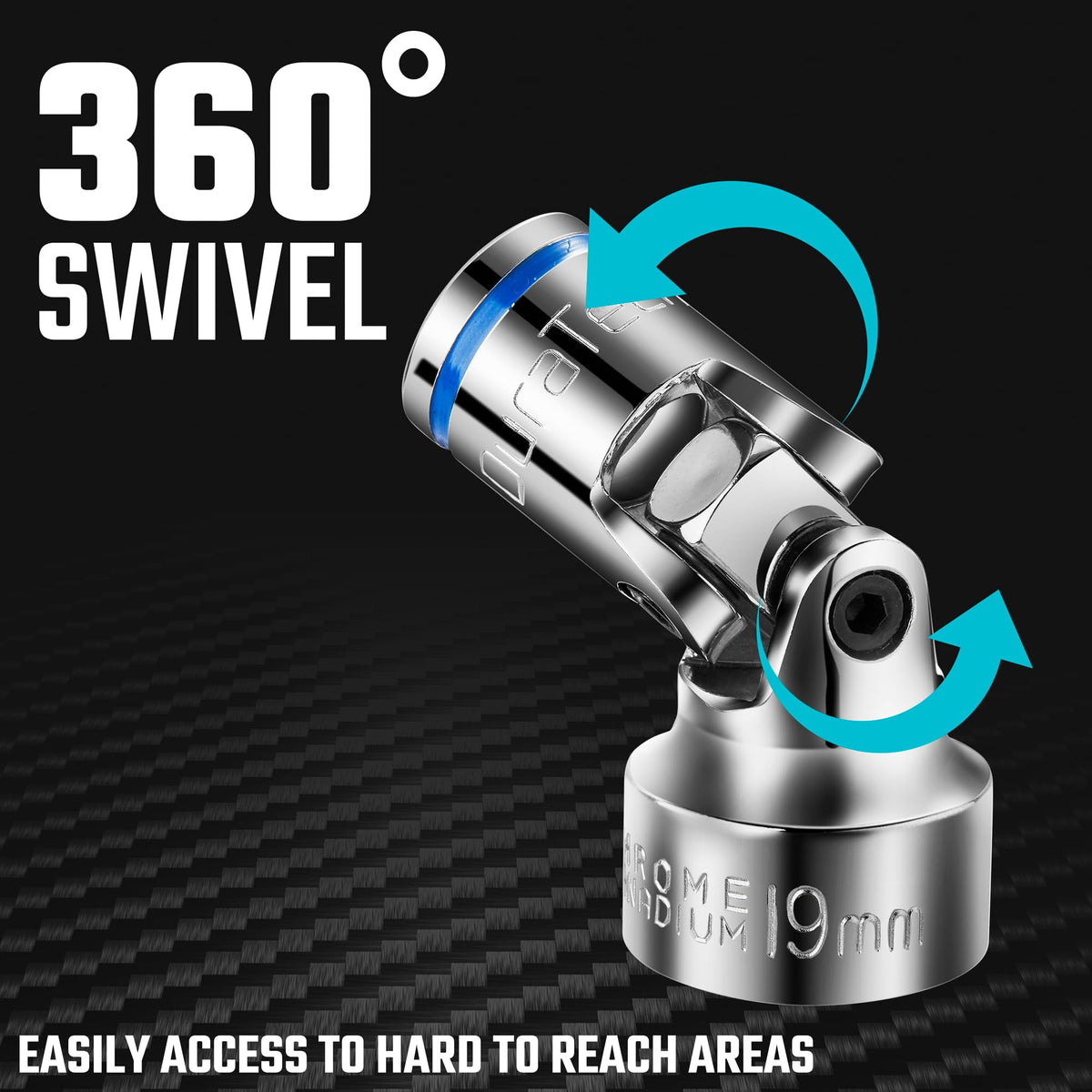 Duratech metric range 10–19 mm covers most common fasteners.
