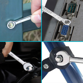 DURATECH Mini Wrench Set anti-corrosion finish supports long-term durability