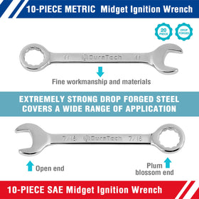 DURATECH Mini Wrench Set compact toolbox inclusion for easy transport