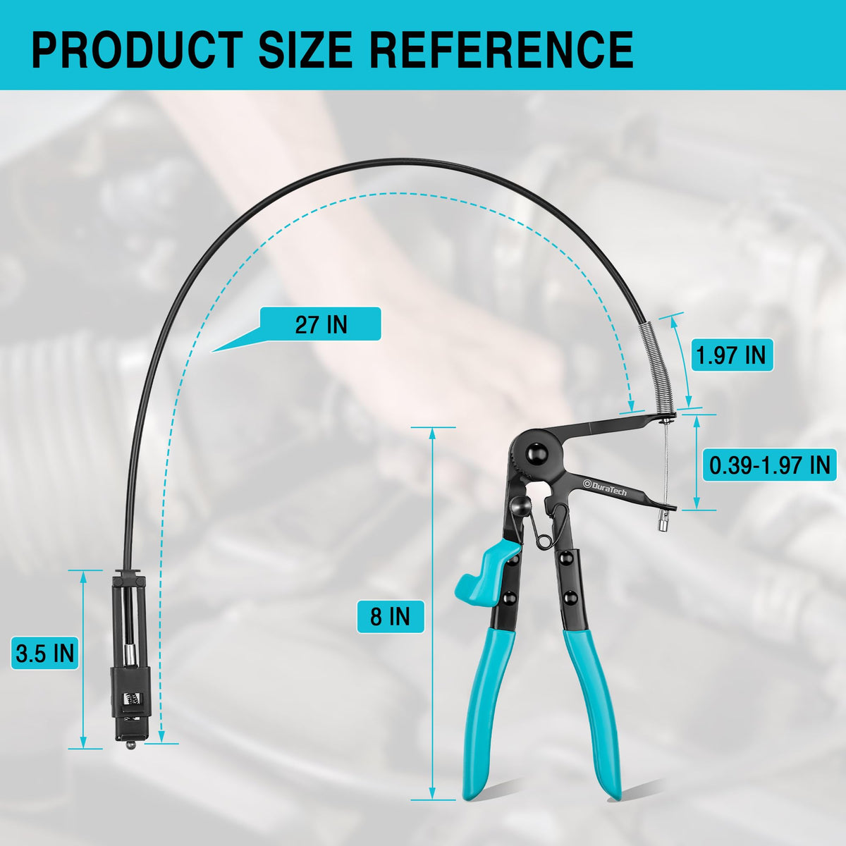DURATECH multi-purpose clamps pliers suit automotive and industrial maintenance.