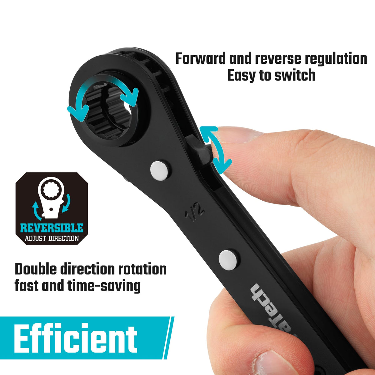 Duratech off-corner loading design improves grip on fasteners