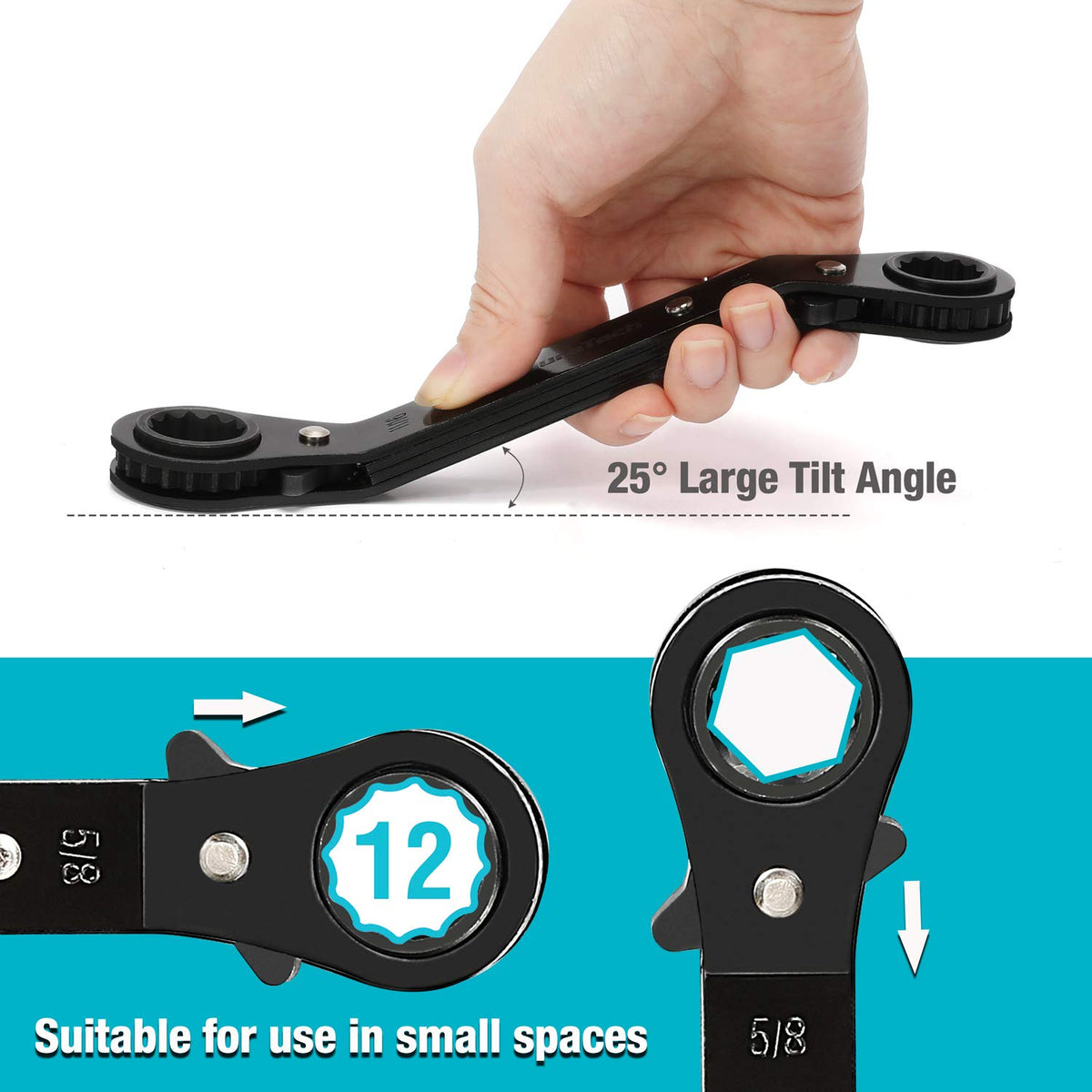 Duratech off-corner loading grip enhances fastener engagement.