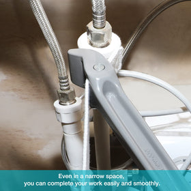 DURATECH tool for oil filters and pipes assists routine maintenance.