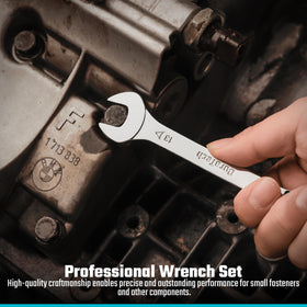 DURATECH open-end wrenches used in automotive repair scenarios