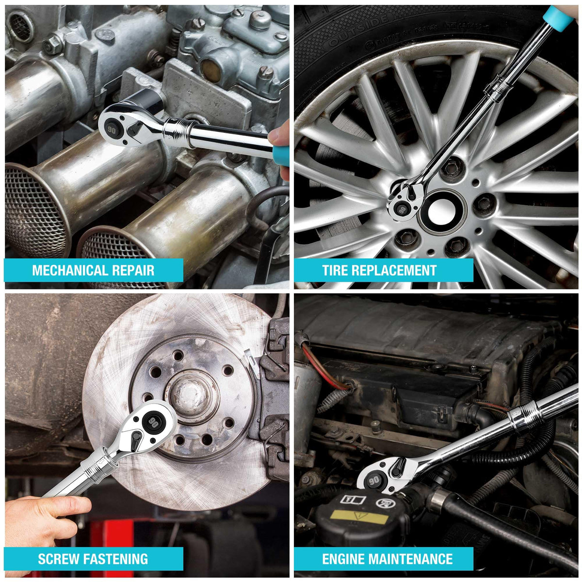 Duratech suitable for both home and professional tasks in compact toolkits