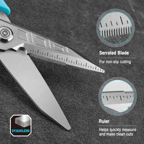DURATECH protective cap keeps blades safe during storage.