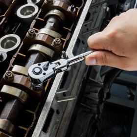 DURATECH flex-head ratchet suitable for auto maintenance and home repair tasks.