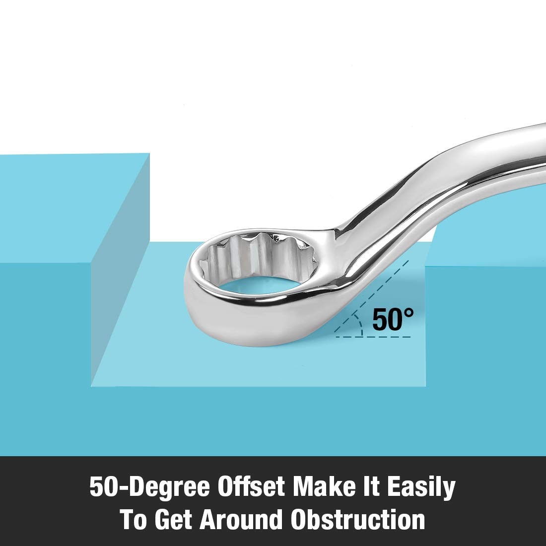 DURATECH SAE size guide with dual markings for quick selection on the job.