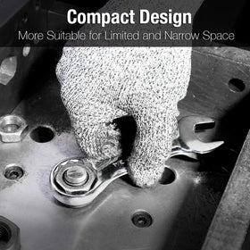 DURATECH short beam design improves access to recessed bolts