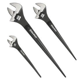 Duratech 8-inch spud wrench head close-up for precise alignment