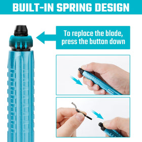 DURATECH storage case keeps all cutters organized and protected