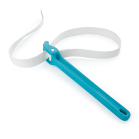Duratech strap wrench 12in handle grips stubborn fittings securely