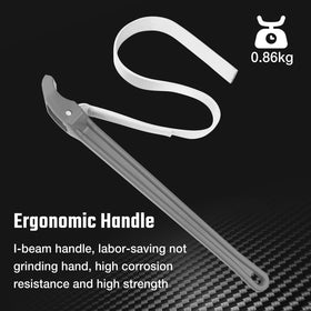 Duratech heavy-duty nylon belt resists stretching for repeated use
