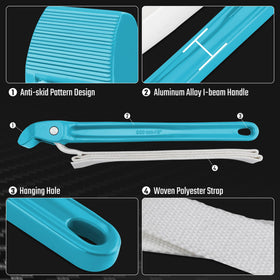 Duratech strap wrench handles auto parts, oil filters, and plumbing fittings
