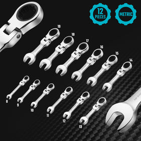 DURATECH Stubby wrench 9mm ideal for confined bolts