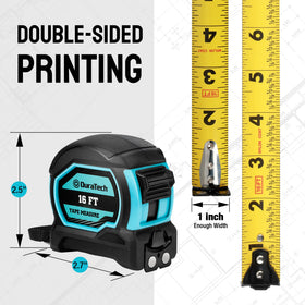 DURATECH tape with durable ABS case and shock resistance