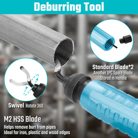 DURATECH tubing cutter compact design for easy access in tight areas