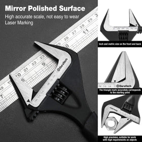DURATECH universal wrench usable for plumbing, electrical, and bike projects.