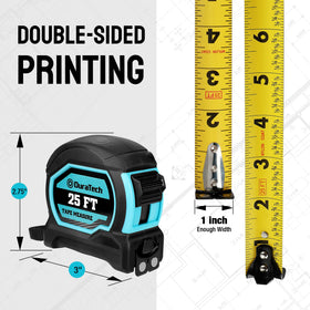 Zero point correction hook on the DURATECH tape measure for inside readings