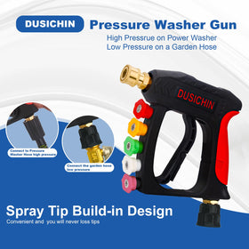 DUSICHIN ergonomic handle enables comfortable, fatigue-free cleaning sessions.