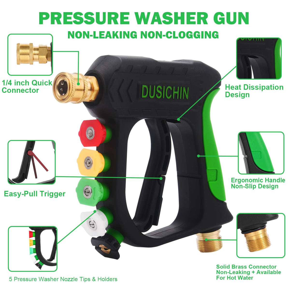 Dusichin metal foam-core construction for durable spray performance