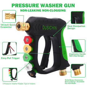 Dusichin metal foam-core construction for durable spray performance