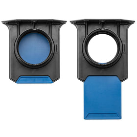 Dust Right Ready-Mount 4-In blast gate side-mount bracket demonstrates secure installation