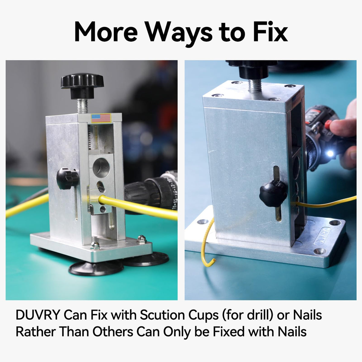DUVRY compact design for reduced fatigue in daily tasks.