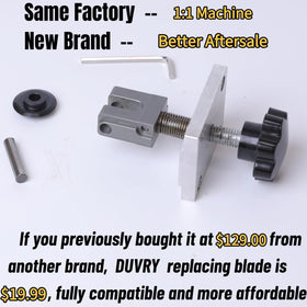 DUVRY wire stripper with CNC-milled precision components for consistent performance.