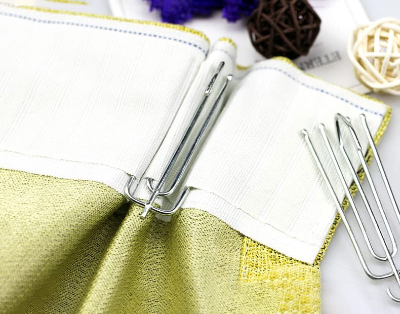 Dveda durable stainless steel curtain hooks for daily use