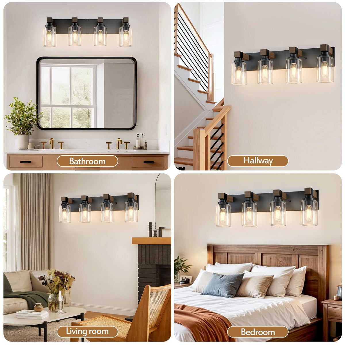 DvmTeom dimmable option with compatible bulbs for adjustable ambience.