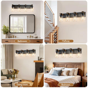 DvmTeom dimmable option with compatible bulbs for adjustable ambience.