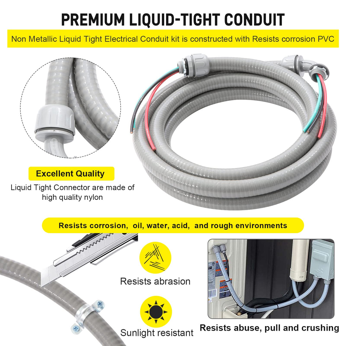 DWALE 10 AWG copper wire set for THHN/THWN wiring