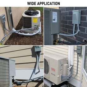 DWALE wide-application conduit for HVAC and outdoor lighting applications.