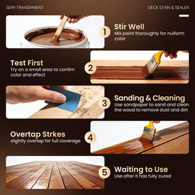 DWIL stain-seal-one solution for fences, decks, and doors.
