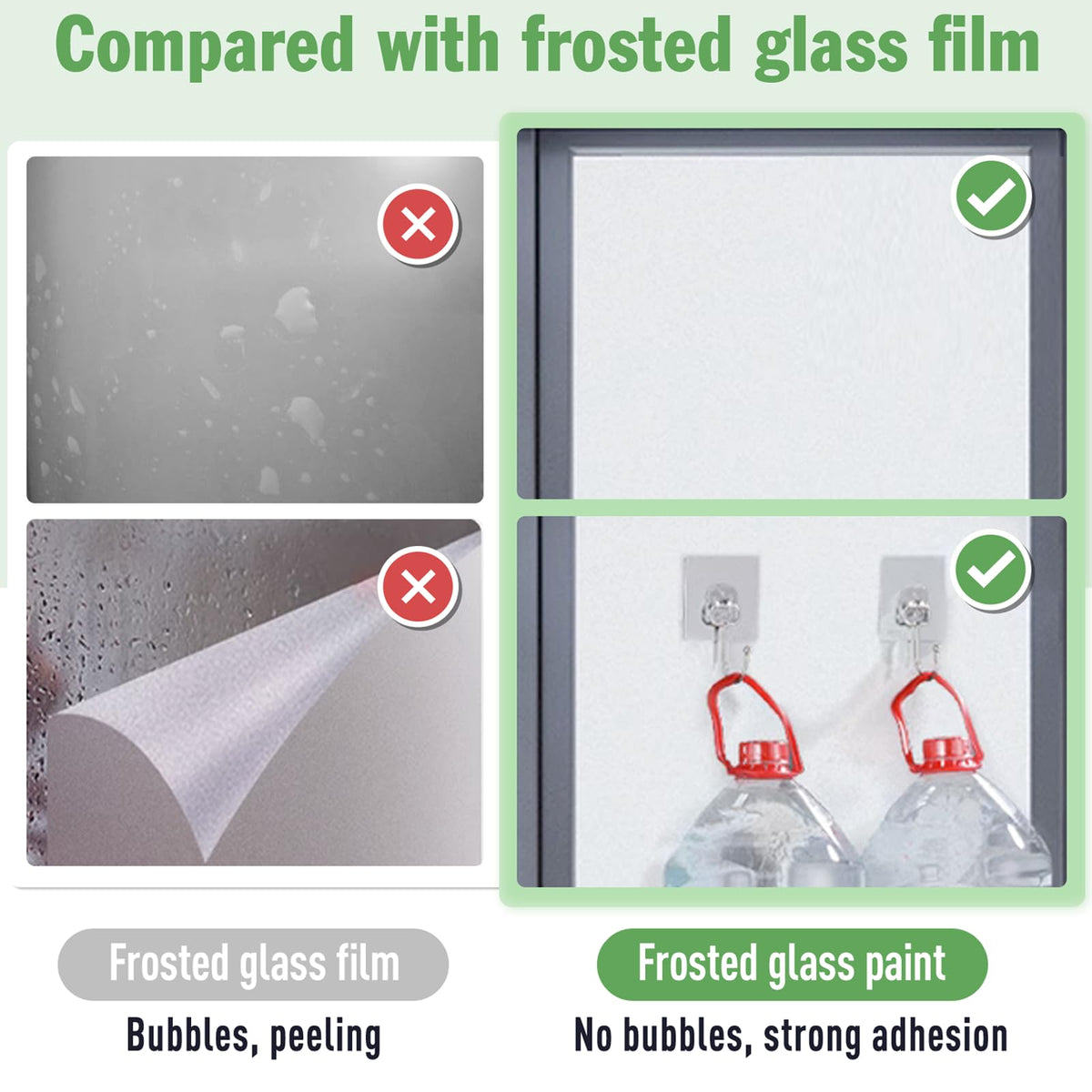 DWIL Frosted Glass Paint roller brush ready for smooth, even application.