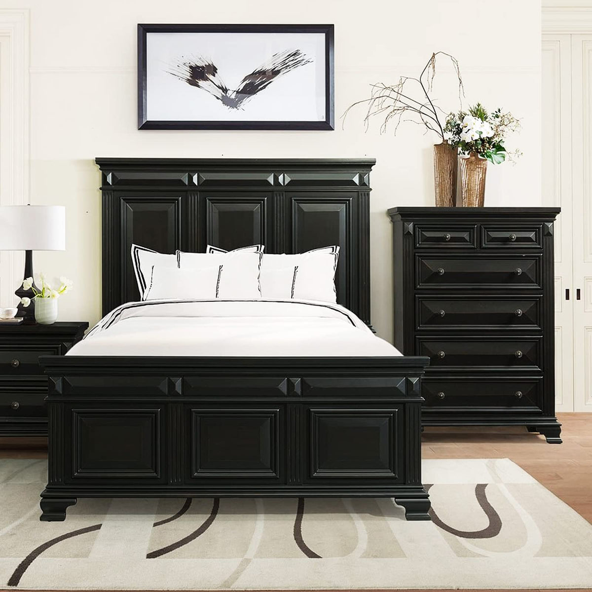 DWIL Matte Finish Paint Kit door image highlights easy refinishing for doors with black allure