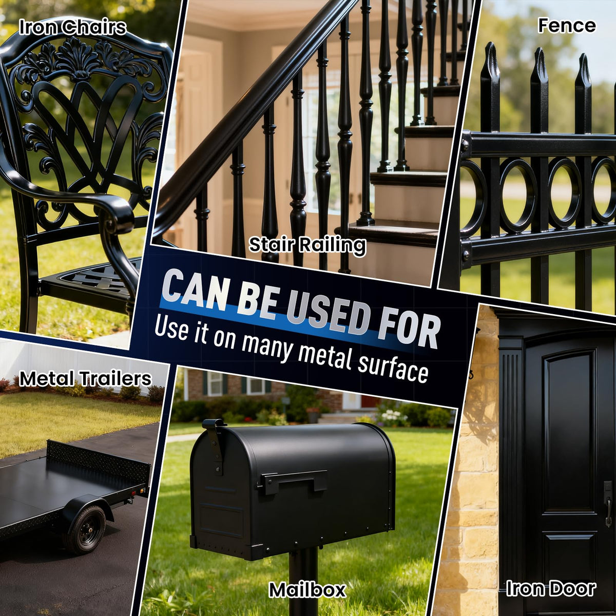 DWIL Metal Paint low-odor option ideal for indoor projects.