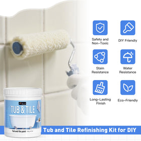 DWIL vanilla white semi gloss finish enhances surfaces