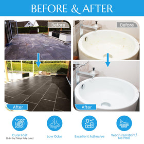 DWIL water-based acrylic resin finish for durable, waterproof results.