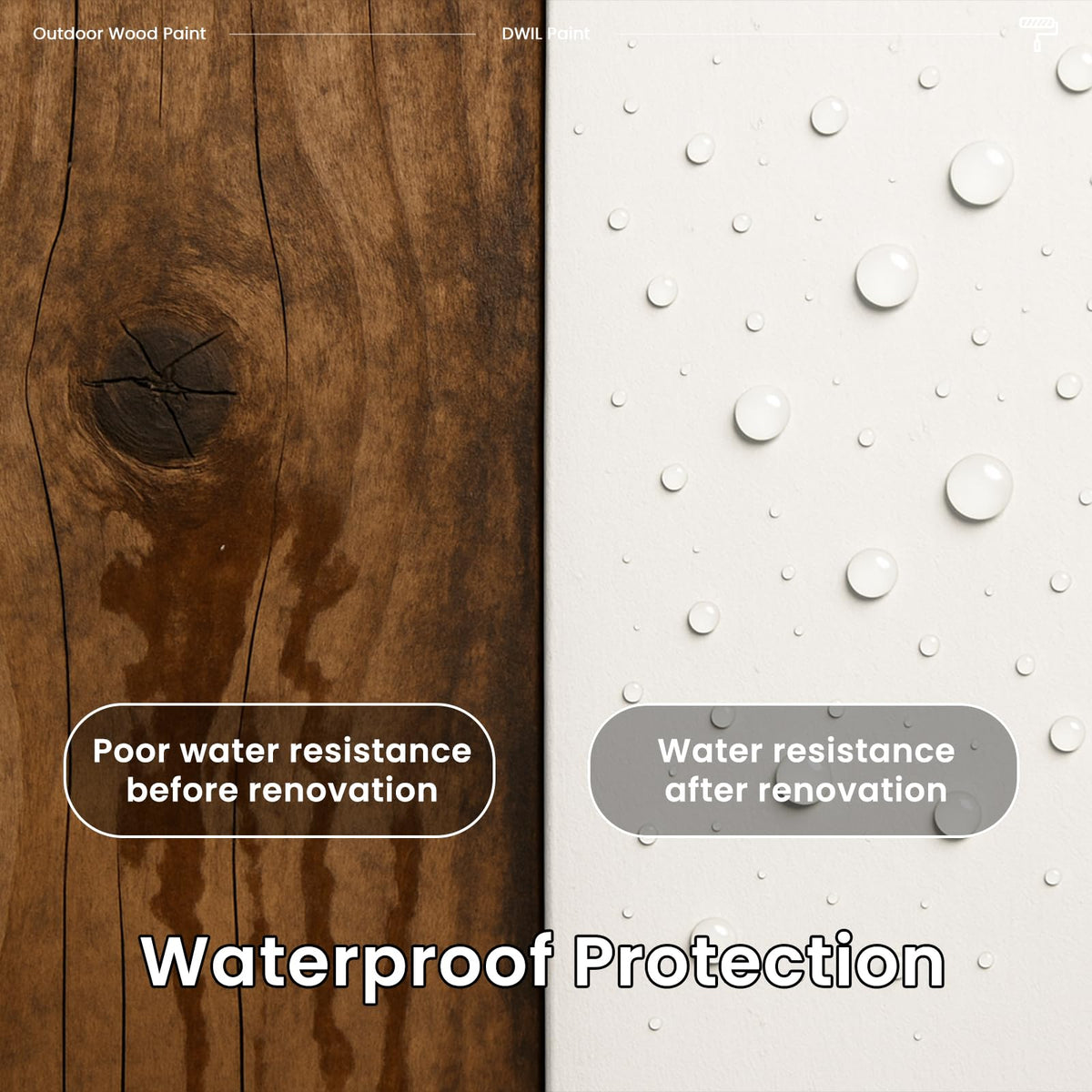 DWIL Wood Paint fast-dry coats enable multiple layers in a day