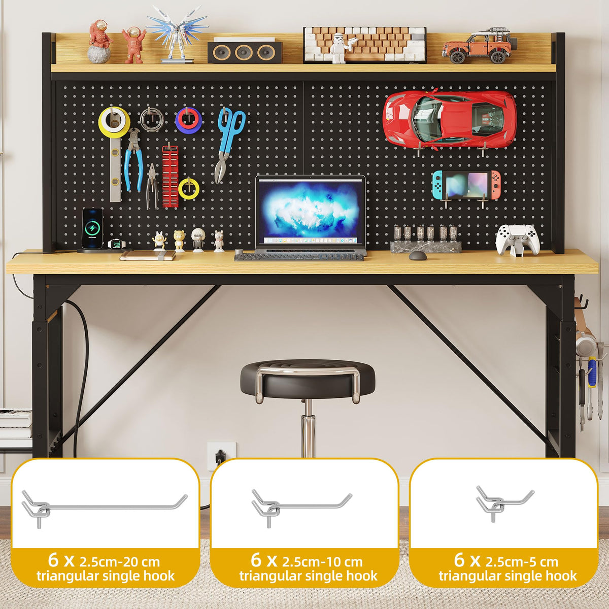 DWVO height adjustable design for comfortable working posture