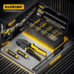 DxCRIMP 30–20 AWG tin-plated terminals ensure good conductivity.