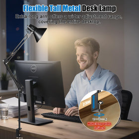 DXOVEEN lamp base with rubber grip protects surfaces and stays stable