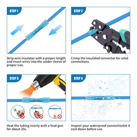 Dyfilmo adhesive-seal heat shrink provides full insulation and 360-degree seal