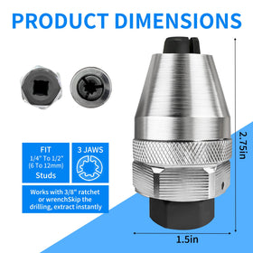 Dyfizer chrome molybdenum alloy construction resists high torque