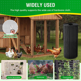 Gopher guard mesh being used in an outdoor soil area with Dynabyte cloth.